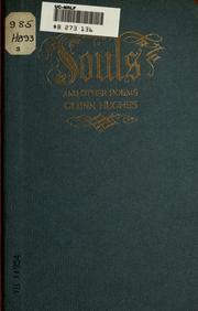 Cover of: Souls, and other poems
