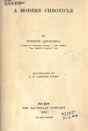 Cover of: A modern chronicle. by Winston Churchill