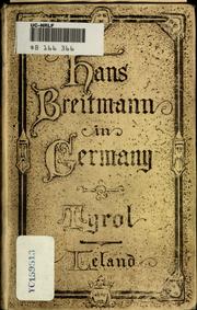 Cover of: Hans Breitmann in Germany
