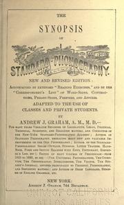 Cover of: The synopsis of standard-phonography.