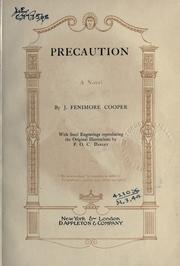 Precaution by James Fenimore Cooper