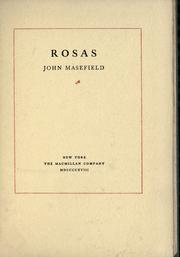 Rosas by John Masefield