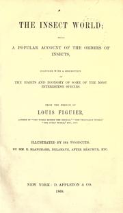 Cover of: The insect world by Louis Figuier