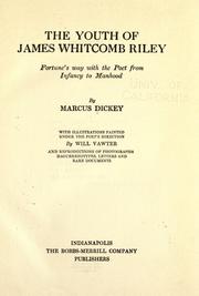 Cover of: The youth of James Whitcomb Riley: fortune's way with the poet from infancy to manhood