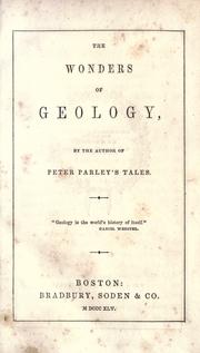 The wonders of geology by Samuel G. Goodrich