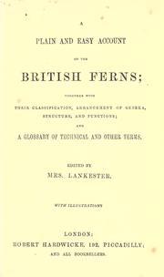 Cover of: A plain and easy account of the British ferns by Phebe Pope Lankester