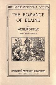 Cover of: The romance of Elaine