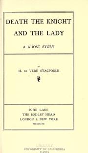 Cover of: Death, the knight, and the lady: a ghost story