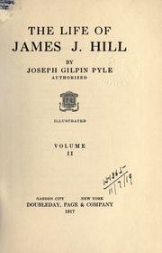 Cover of: life of James J. Hill, authorized.