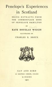 Cover of: Penelope's experiences in Scotland by Kate Douglas Smith Wiggin