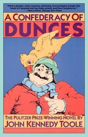 Cover of: A confederacy of dunces by John Kennedy Toole