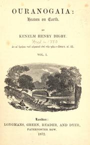 Cover of: Ouranogaia by Kenelm Henry Digby