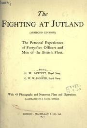 Cover of: The fighting at Jutland by Harold William Fawcett