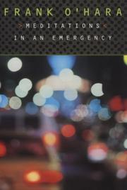 Cover of: Meditations in an Emergency