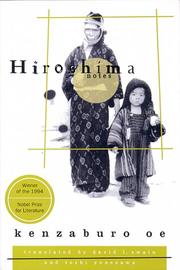 Cover of: Hiroshima notes