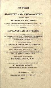 Cover of: A system of geometry and trigonometry, together with a treatise on surveying ...