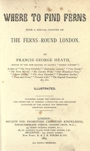 Cover of: Where to find ferns by Francis George Heath