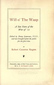 Cover of: Will o' the Wasp: a sea yarn of the war of '12.