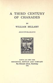 Cover of: A third century of charades