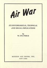 Air war by Watson O'Dell Pierce