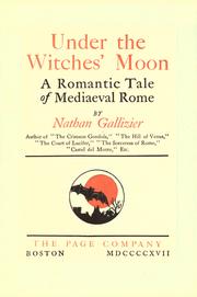 Cover of: Under the witches' moon: romantic tale of mediaeval Rome