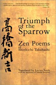 Cover of: Triumph of the Sparrow: Zen Poems of Shinkichi Takahashi