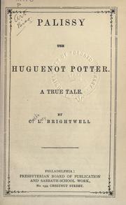 Cover of: Palissy the Huguenot potter: a true tale.