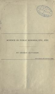 Cover of: Science in public schools, etc., etc.
