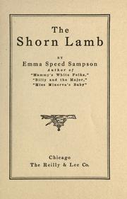Cover of: The shorn lamb