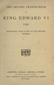 Cover of: The second prayer-book of King Edward VI by Church of England