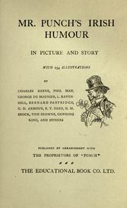 Cover of: Mr. Punch's Irish humour in picture and story by with 154 illustrations / by Charles Keene [et al.].