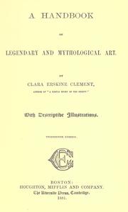 Cover of: A handbook of legendary and mythological art