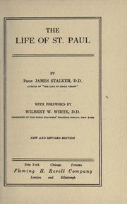 Cover of: The life of St. Paul by James Stalker