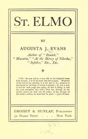 Cover of: St. Elmo by Augusta J. Evans
