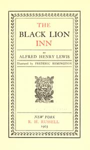 Cover of: The Black Lion inn