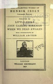 Cover of: Little Eyolf by Henrik Ibsen