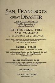 Cover of: San Francisco's great disaster by Sydney Tyler