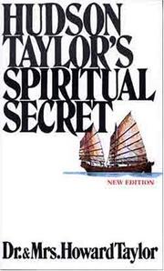 Cover of: Hudson Taylors Spiritual Secret