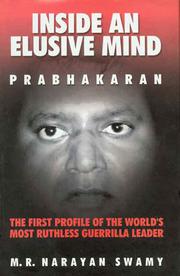 Cover of: Inside an elusive mind, Prabhakaran by M. R. Narayan Swamy