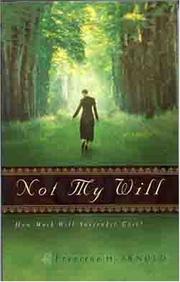 Cover of: Not my will