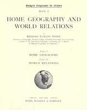 Cover of: Home geography and world relations