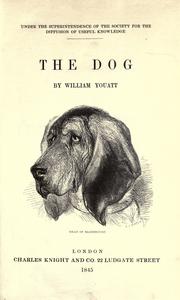 Cover of: The Dog by William Youatt
