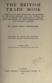 The British trade book by John Holt Schooling