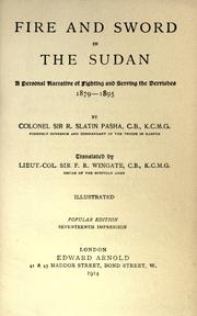Feuer und Schwert im Sudan by Slatin, Rudolf Carl Freiherr von