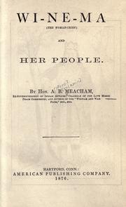 Cover of: Wi-ne-ma (the woman chief) and her people.
