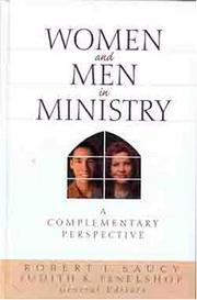 Cover of: Women and Men in Ministry: A Complementary Perspective