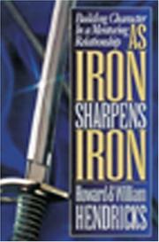 Cover of: As Iron Sharpens Iron