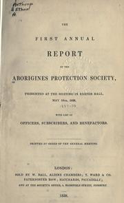 Cover of: Annual report.