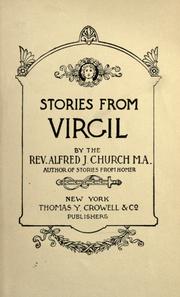 Cover of: Stories from Virgil by Alfred John Church