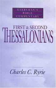 Cover of: First & Second Thessalonians- Bible Commentary (Everymans Bible Commentaries)